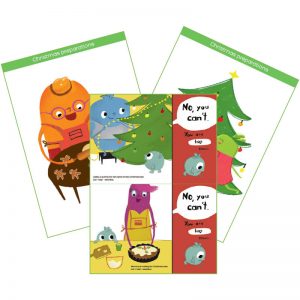Christmas story flashcards & interactive cards product cover