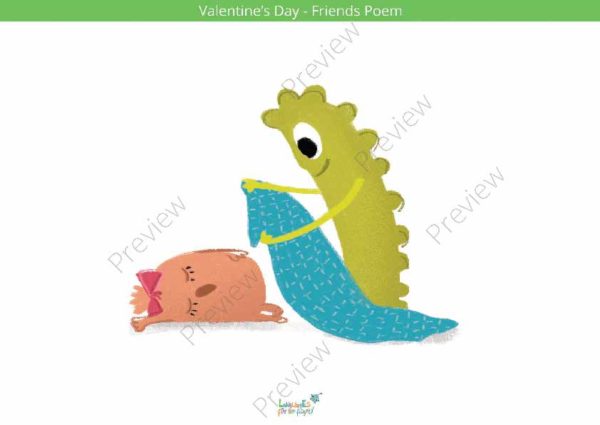 printable flashcards, 2 illustrated characters, one covering the other with a blanket